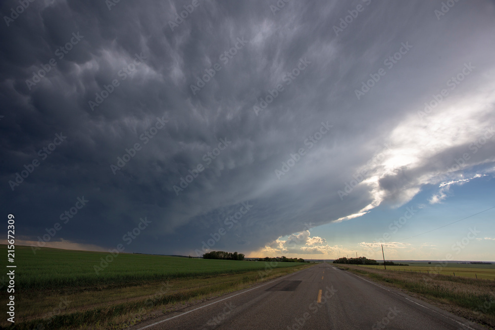 Prairie Storm Clouds