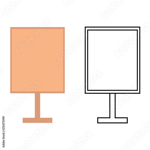 Notice board icons