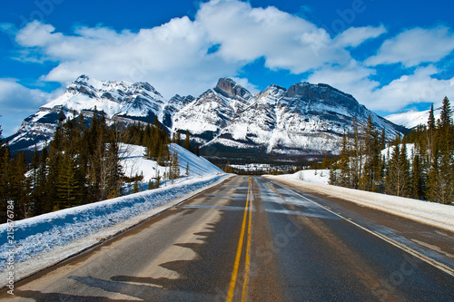 Icefields Parkway Canadian Rocky Mountains Alberta Canada photo