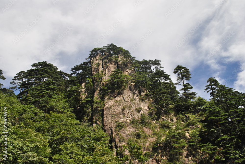 The Yellow Mountain in China The Yellow Mountain in China