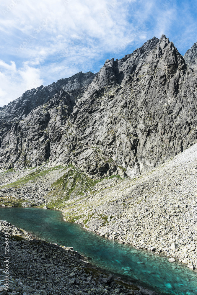 View from Mala Vysoka in Slovakian Tatras