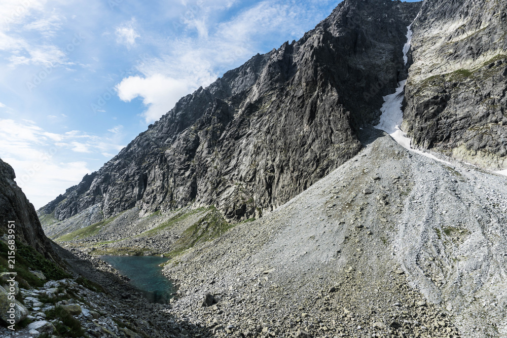 View from Mala Vysoka in Slovakian Tatras