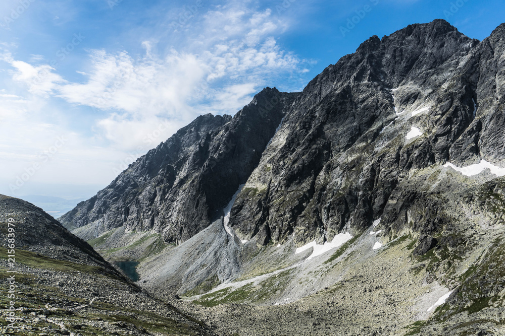 View from Mala Vysoka in Slovakian Tatras