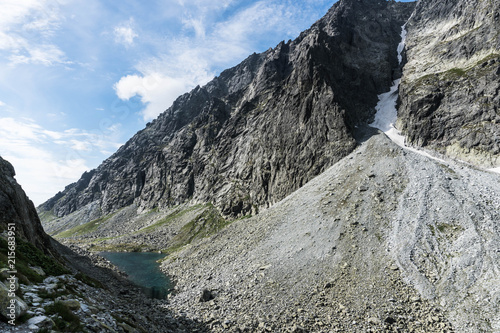 Obraz na płótnie View from Mala Vysoka in Slovakian Tatras w salonie