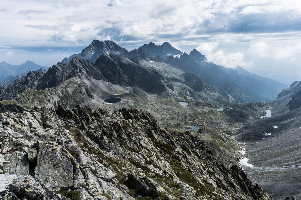 View from Mala Vysoka in Slovakian Tatras