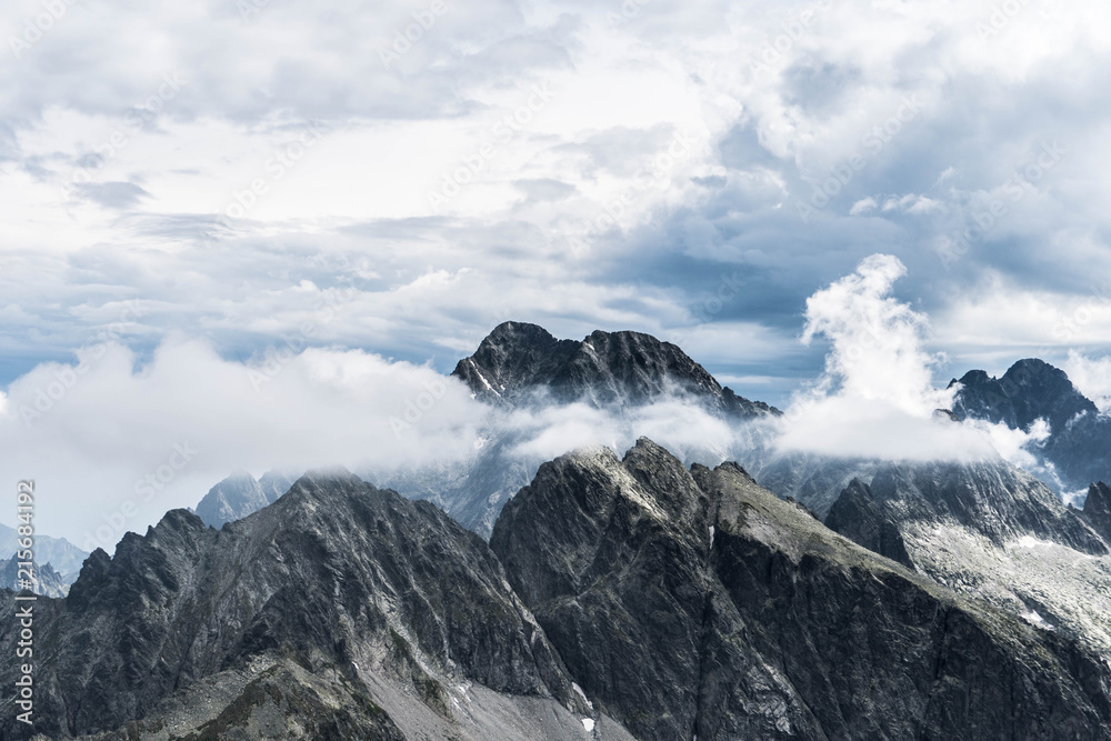 View from Mala Vysoka in Slovakian Tatras