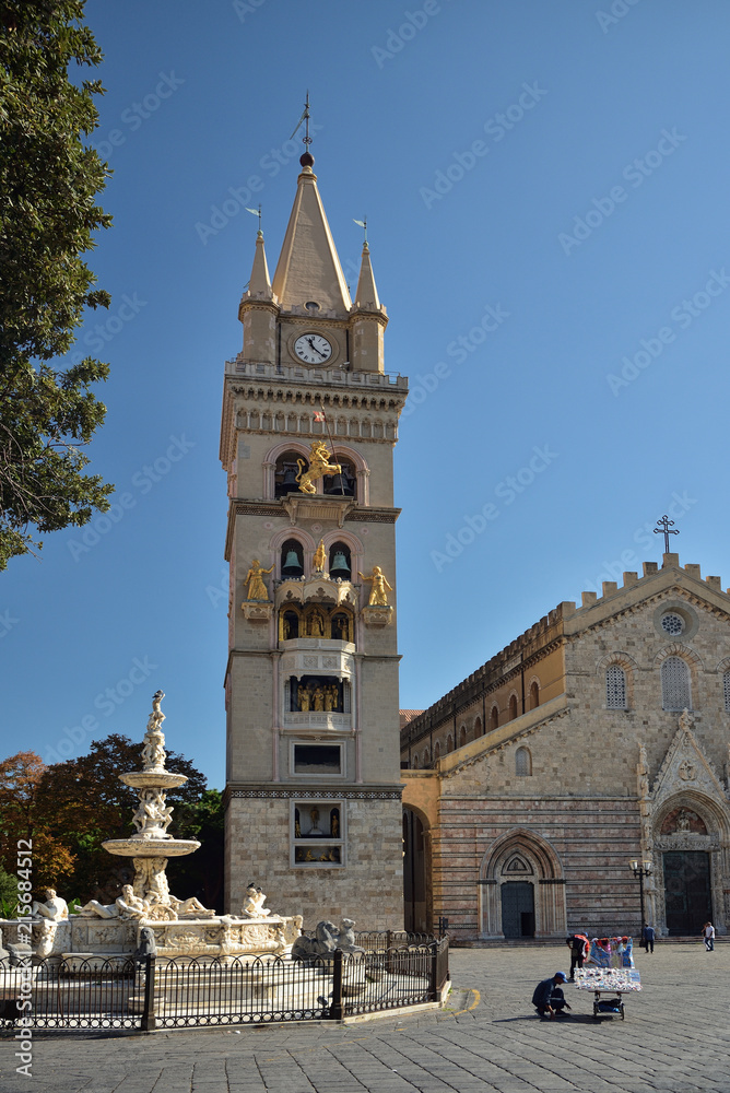 Orionbrunnen vor dem Dom von Messina