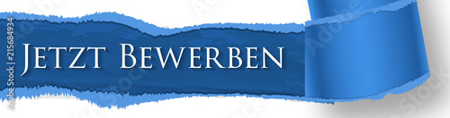 Jetzt bewerben - vektor.
