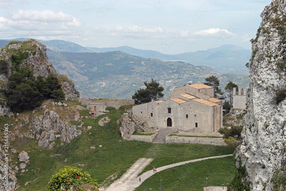  Sicile, village de Caltabellotta