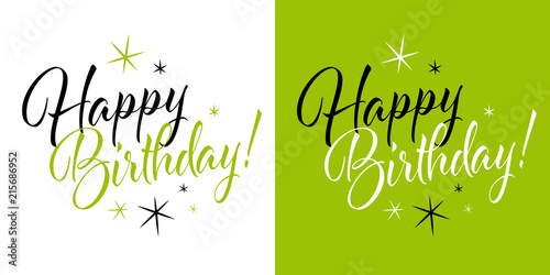 Happy birthday !