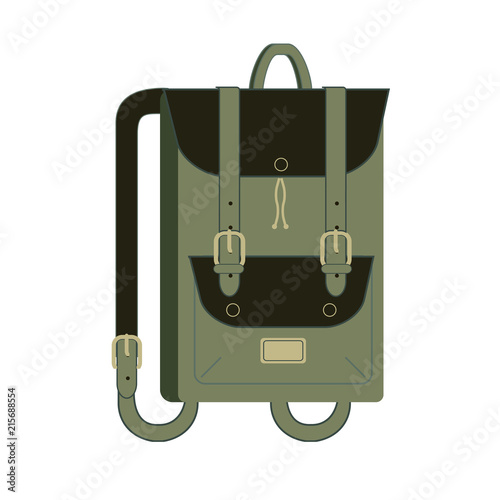 Travel bags, backpacks, cases, luggage and set travel bag, suitcase flat isometric icons illustration. Set of illustrations for traveling, hiking, flying, resting, resting, vacation.