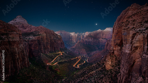 Canyon Overlook, Zion National Park, Utah, USA