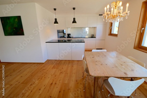 Wohnraum/Stube mit Küche