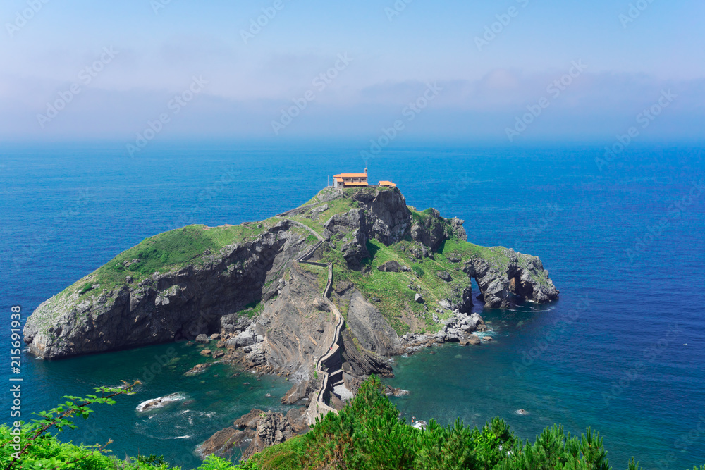 San Juan de Gaztelugatxe island, Pais Vasco Spain Stock Photo | Adobe Stock