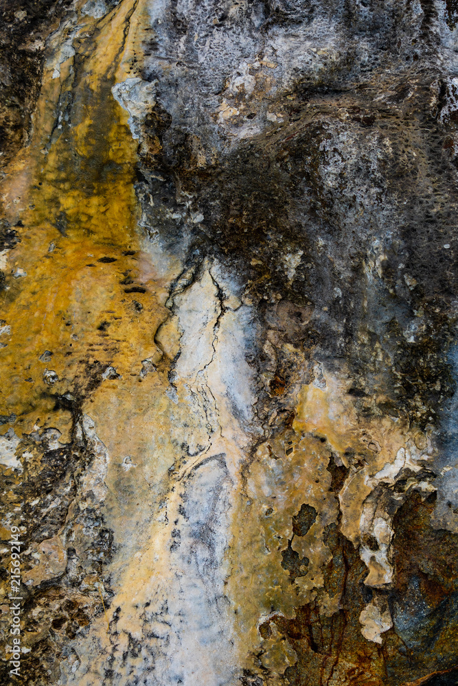 Obraz premium Volcano surface texture