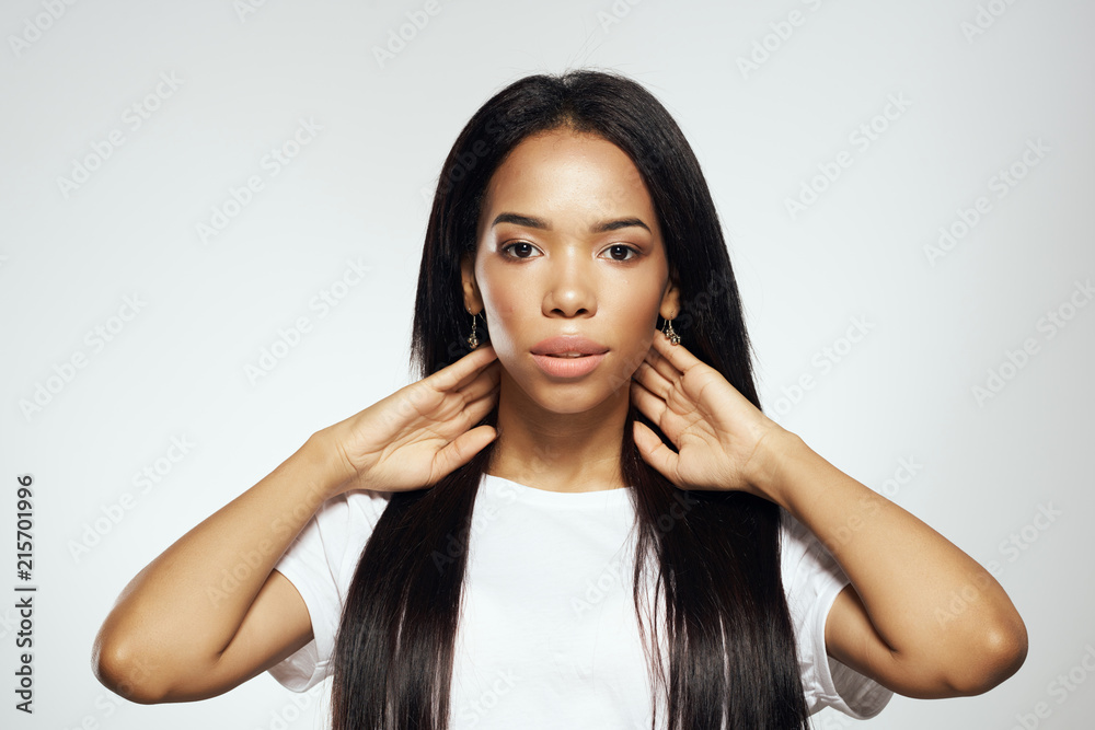African woman portrait
