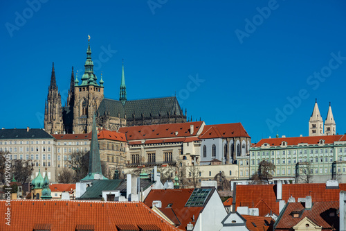 Prague Castle from Charles bridge