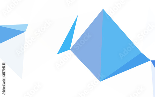 Light Pink, Blue vector low poly texture.