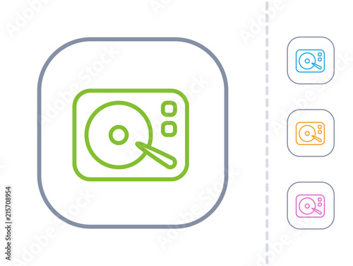 DJ Turntable - Simple Icons