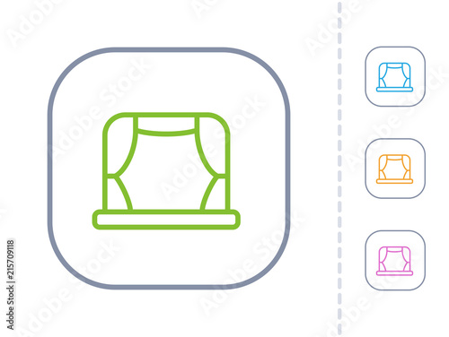 Stage Show - Simple Icons