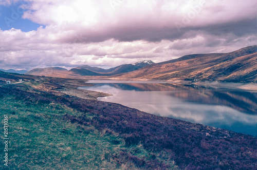 Summers day view of Loch Glascarnoch