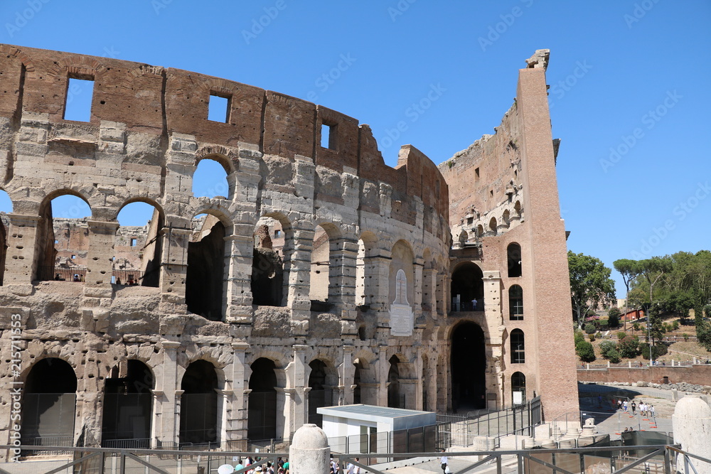 The Colosseum or Coliseum in Rome, Italy