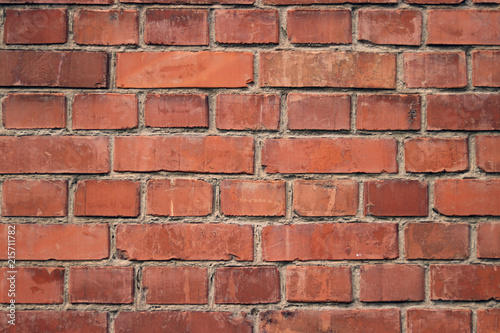 dark brown brick wall texture grunge background may use to interior design