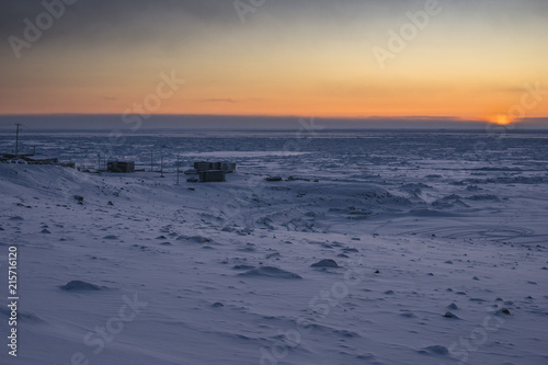 First Sunrise of the Year in Grise Fiord