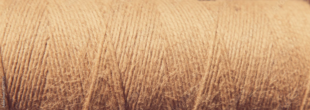 Close up of old cord texture and pattern background for design and text Close up of old cord texture and pattern background for design and text