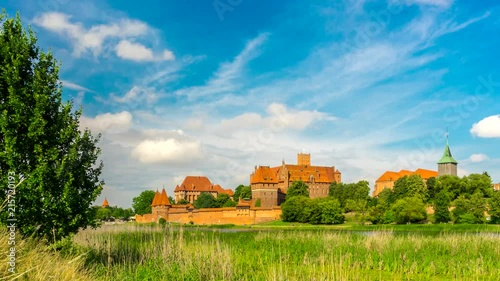 Teutonic Order castle in Malbork.