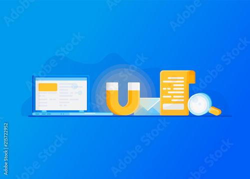 Attracting online customers. Inbound marketing.