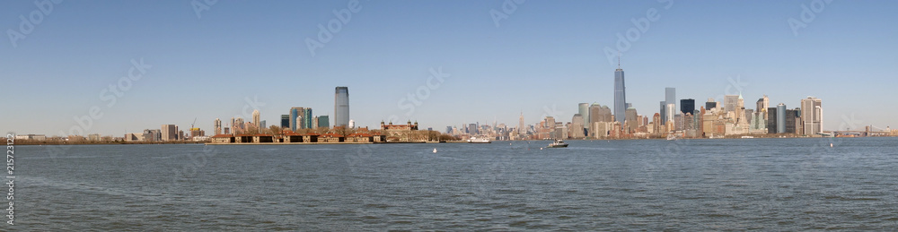 New York City, USA in Panorama