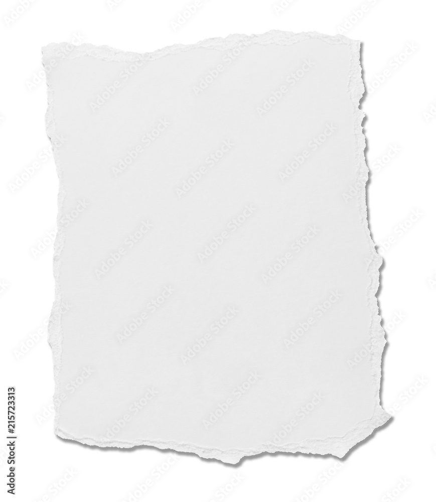white paper ripped message torn white paper ripped message torn