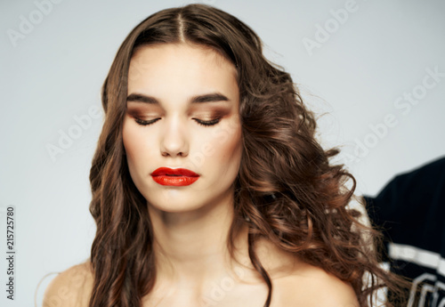 woman makeup beauty