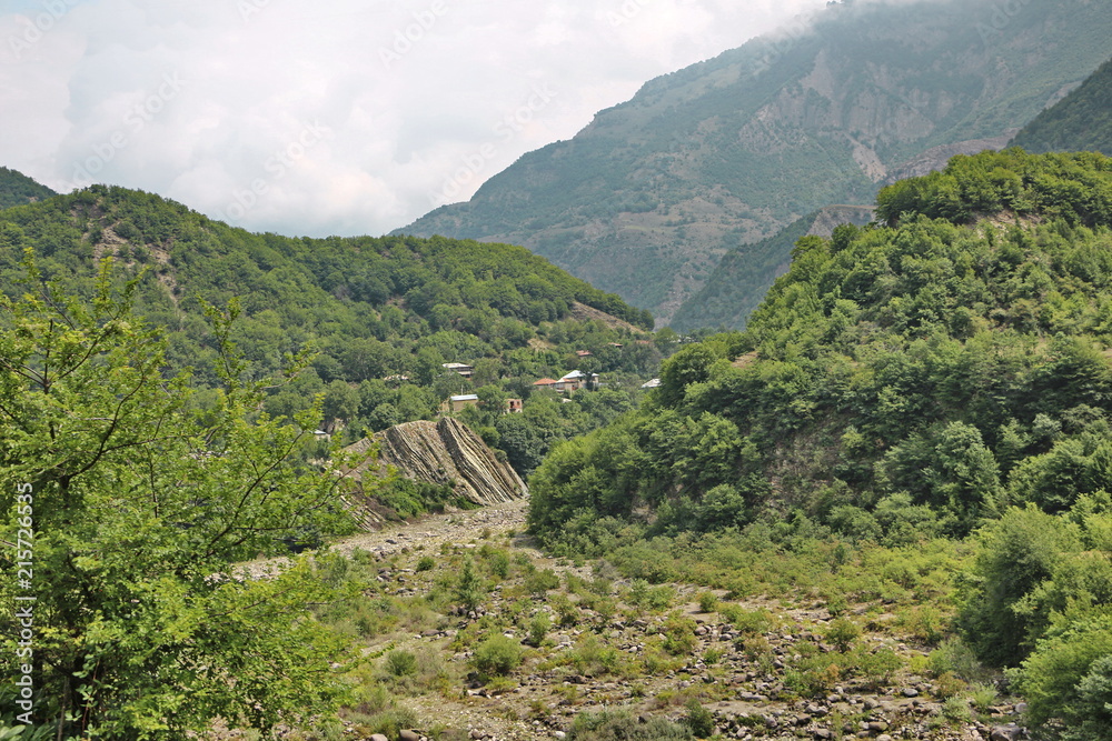 Mountain scenery from Azerbaijan
