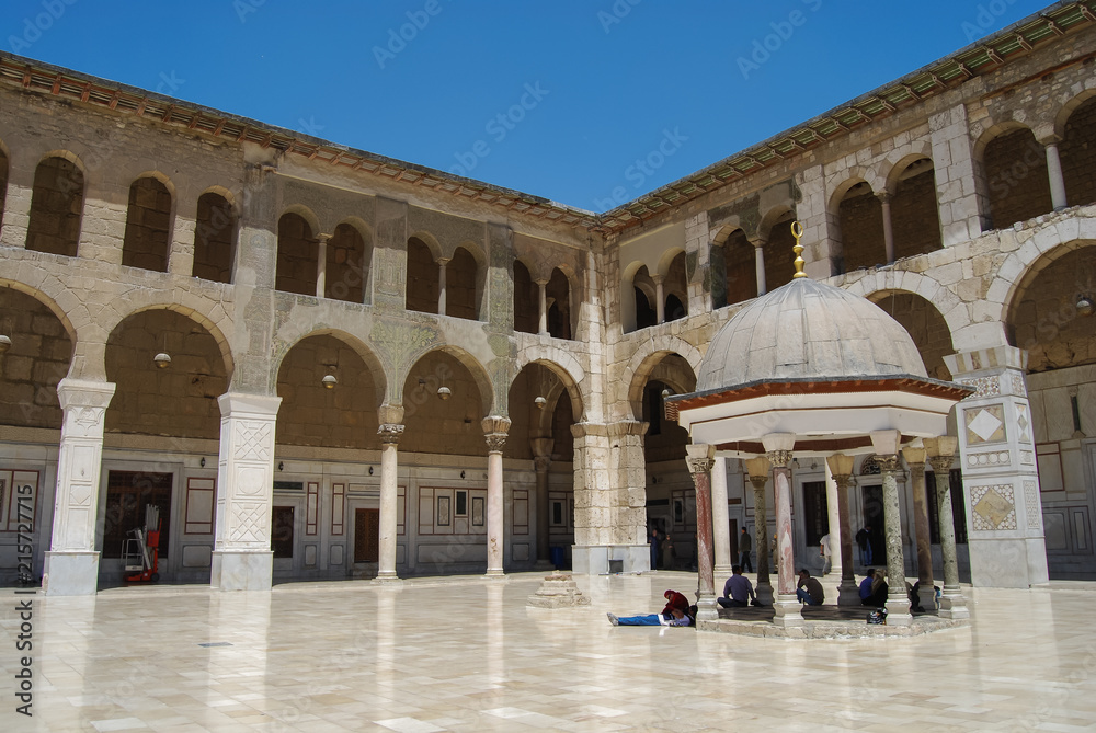 Fototapeta premium The Umayyad Mosque, Damascus. Syria.