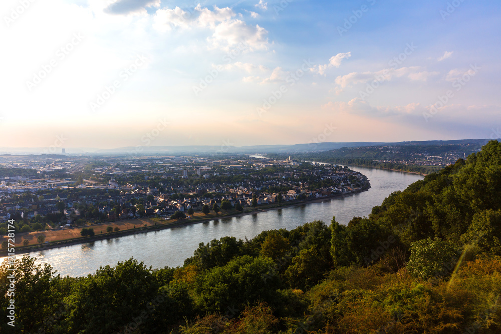 koblenz germany from above