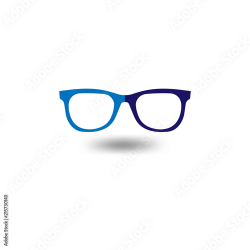 Glasses logo icon vector template