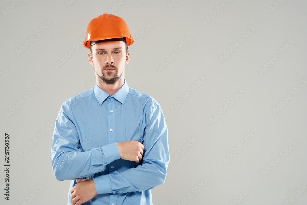 architect in helmet construction blueprints architect in helmet construction blueprints