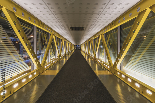 Chicago pedway landscape 