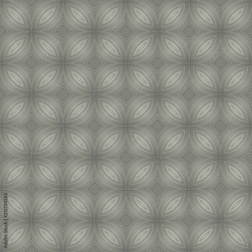 Design for printing on fabric, Wallpaper, inter-carrier objects in traditional tile style. Classic ornament of different shades of gray Design for printing on fabric, Wallpaper, inter-carrier objects in traditional tile style. Classic ornament of different shades of gray
