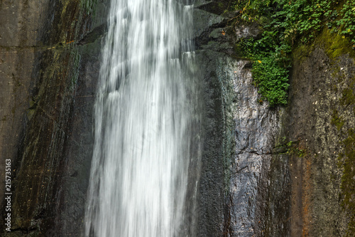 Landscape of Smolare waterfall cascade in Belasica Mountain  Novo Selo  Republic of Macedonia