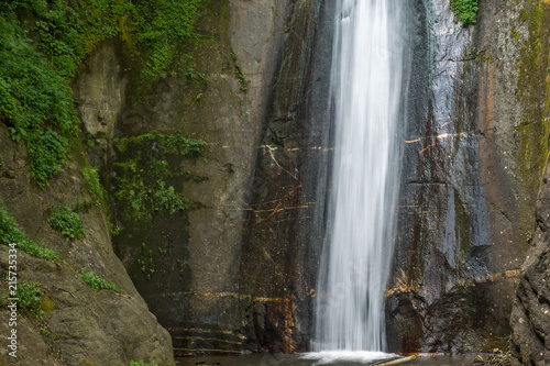 Landscape of Smolare waterfall cascade in Belasica Mountain  Novo Selo  Republic of Macedonia