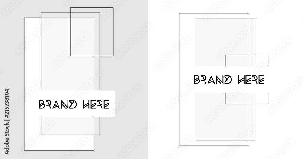 rectangles with different shades of gray geometric minimalist logo rectangles with different shades of gray geometric minimalist logo