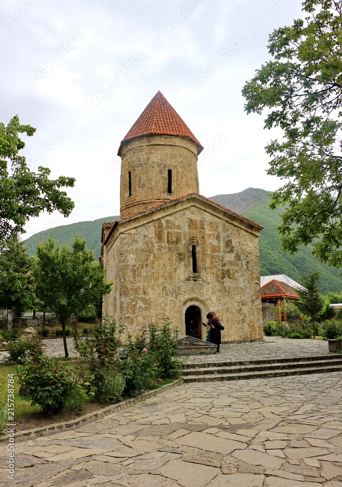 Ancient Albanian Church in Sheki