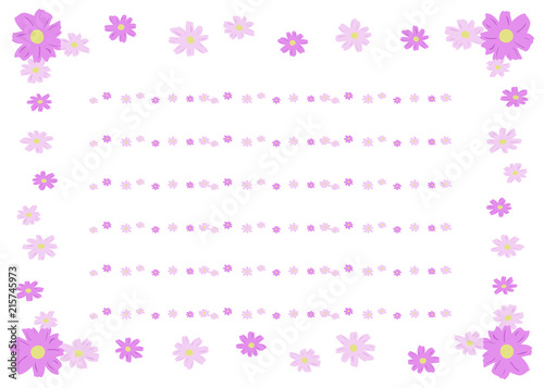 コスモス　便箋