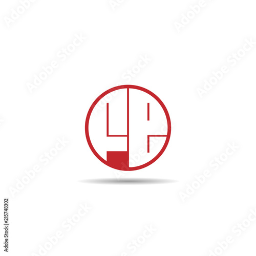 Initial Letter FE Logo Template Design