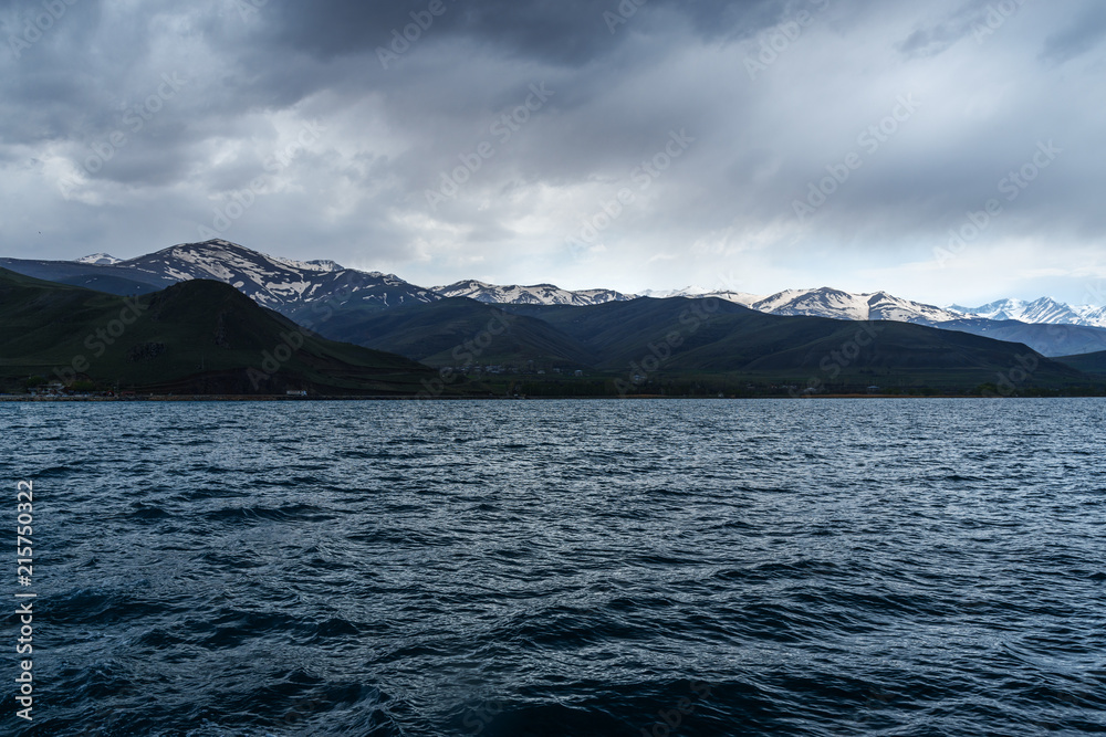 Van lake in Turkey