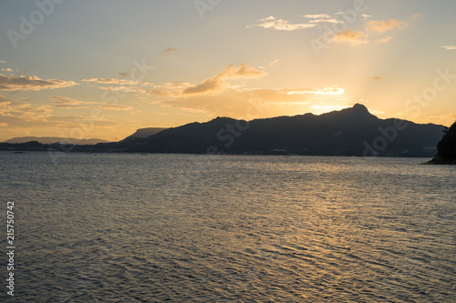 瀬戸内海 夕暮れ 香川県さぬき市