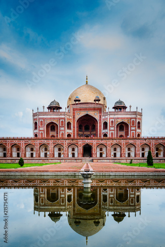 Reflection of Huymayun's Tomb